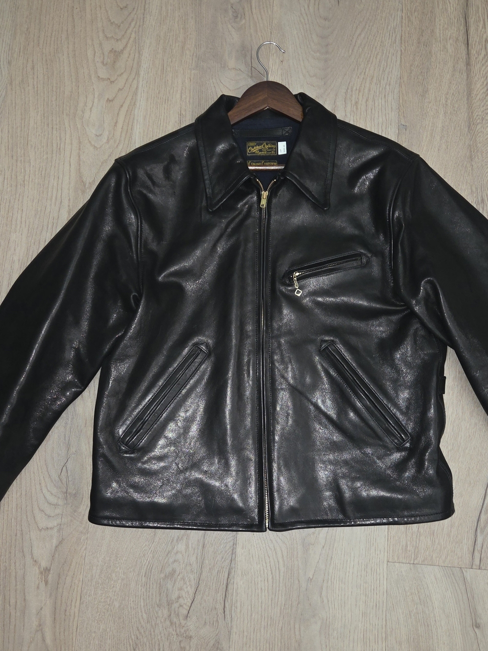 Bronson MFG Co Black Leather Jacket